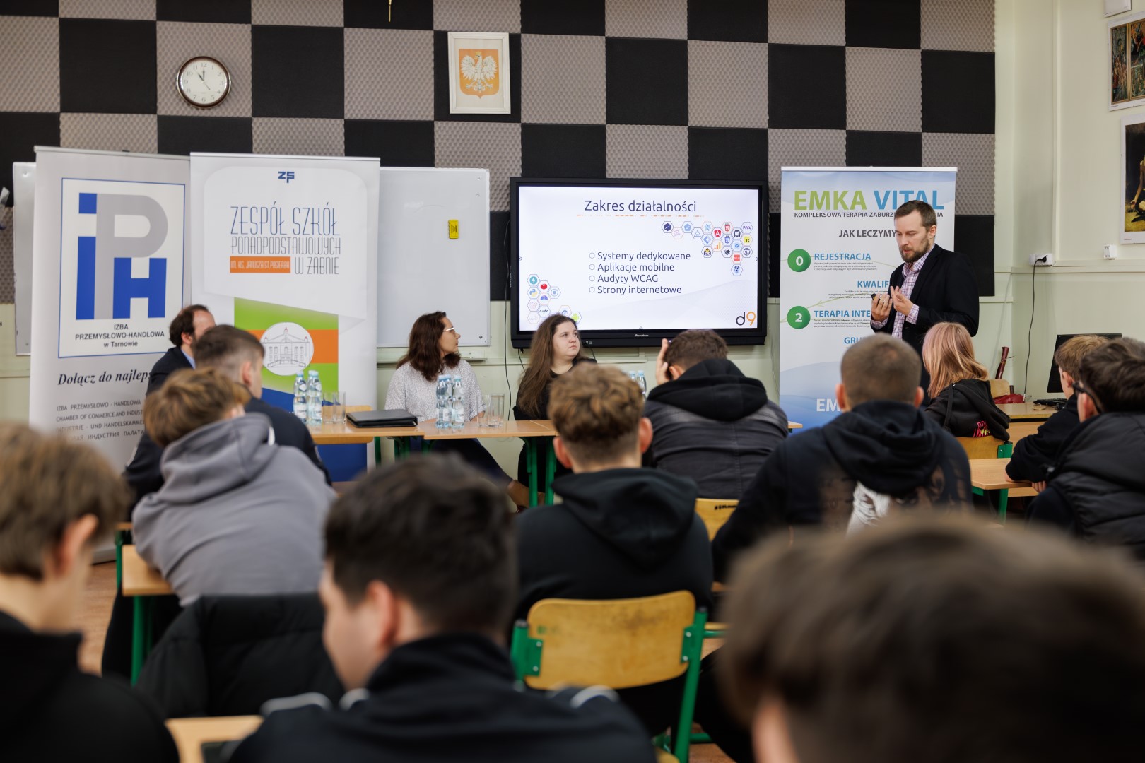 ZESPÓŁ SZKÓŁ PONADPODSTAWOWYCH W ŻABNIE, ZSP Żabno, Technikum w Żabnie, Szkoła Branżowa I stopnia w Żabnie, Zespół Szkół Ponadpodstawowych, szkoła średnia w Żabnie, Żabno