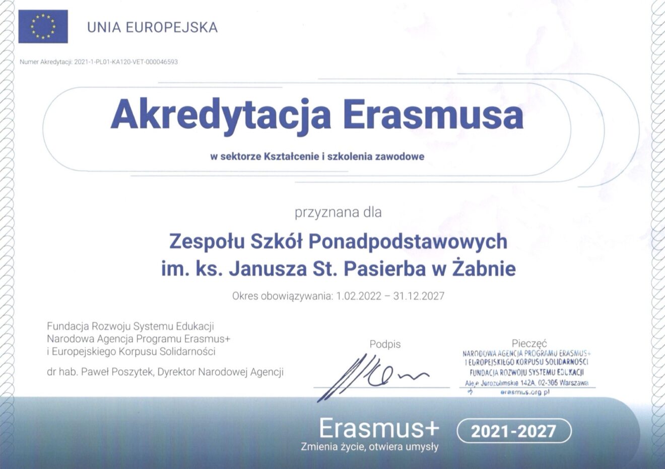ZESPÓŁ SZKÓŁ PONADPODSTAWOWYCH W ŻABNIE, ZSP Żabno, Technikum w Żabnie, Szkoła Branżowa I stopnia w Żabnie, Zespół Szkół Ponadpodstawowych, szkoła średnia w Żabnie, Żabno